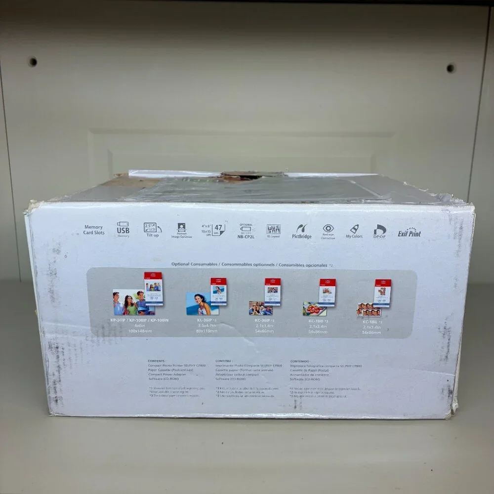 Canon SELPHY CP800 Digital Compact Photo Inkjet Printer BRAND NEW IN BOX